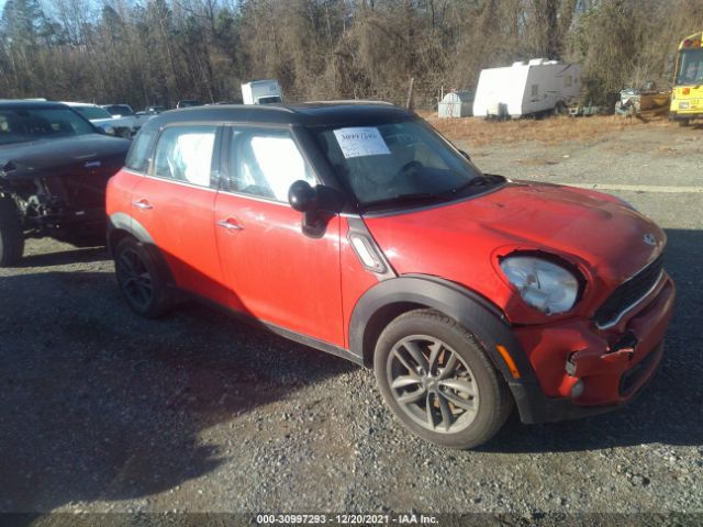 MINI COOPER COUNTRYMAN 2012 wmwzc3c5xcwl81930