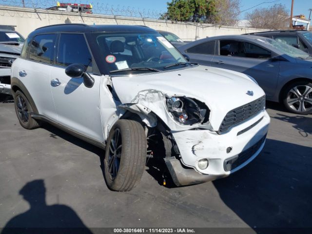 MINI COOPER S COUNTRYMAN 2012 wmwzc3c5xcwl84441