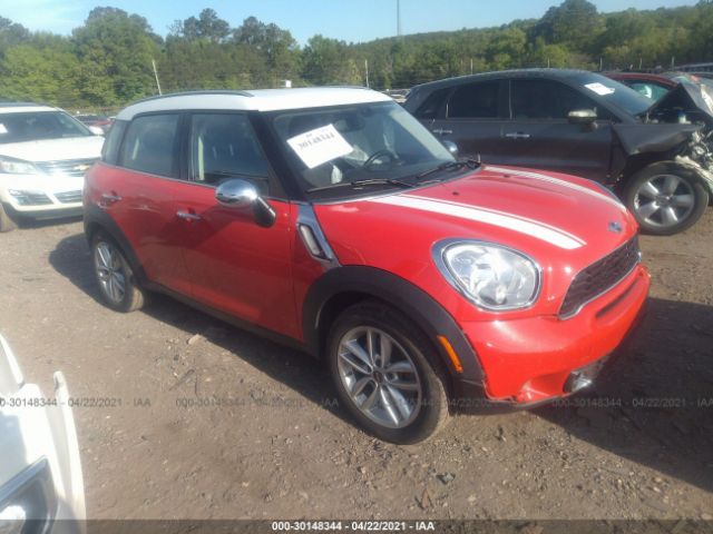 MINI COOPER COUNTRYMAN 2012 wmwzc3c5xcwm26848