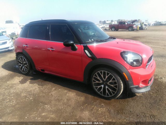 MINI COOPER COUNTRYMAN 2016 wmwzc3c5xgwt10183