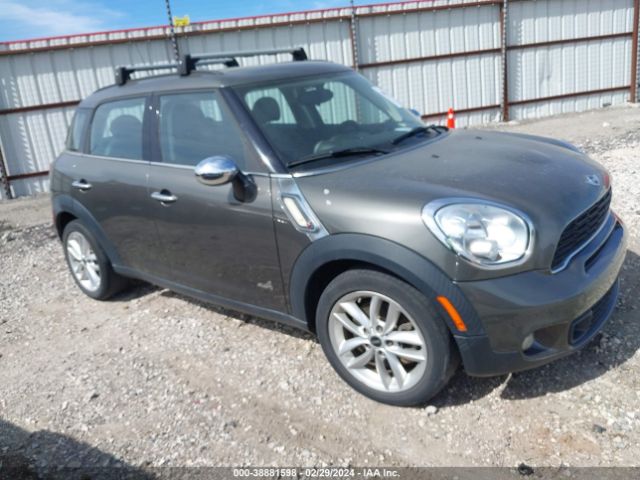 MINI COOPER S COUNTRYMAN 2012 wmwzc5c50cwl58619