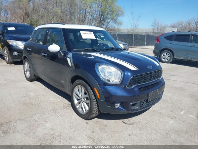 MINI COOPER S COUNTRYMAN 2012 wmwzc5c50cwm12940