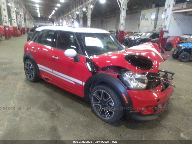 MINI COOPER S COUNTRYMAN 2014 wmwzc5c50fwp42789