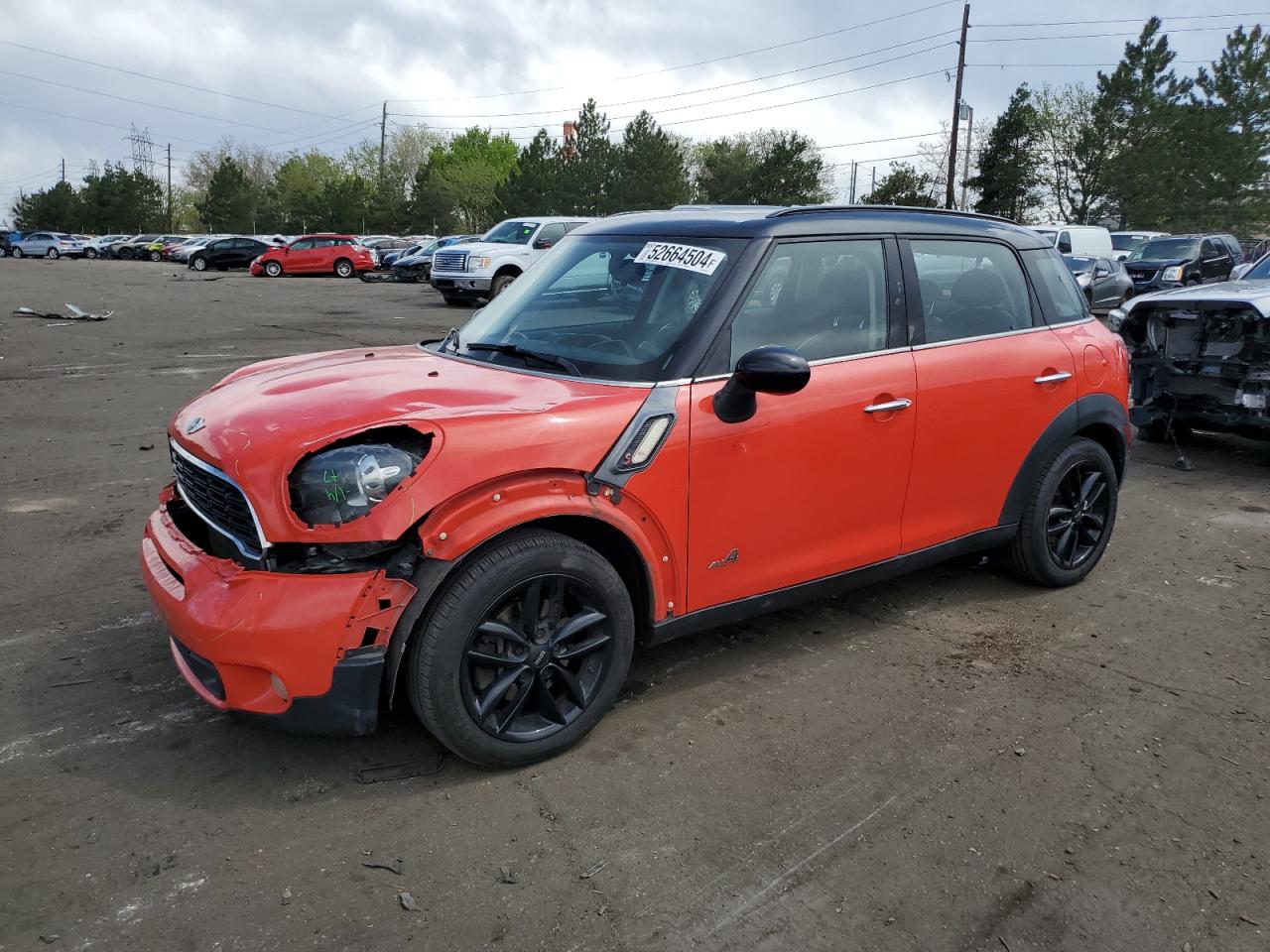 MINI COOPER 2012 wmwzc5c51cwm14941