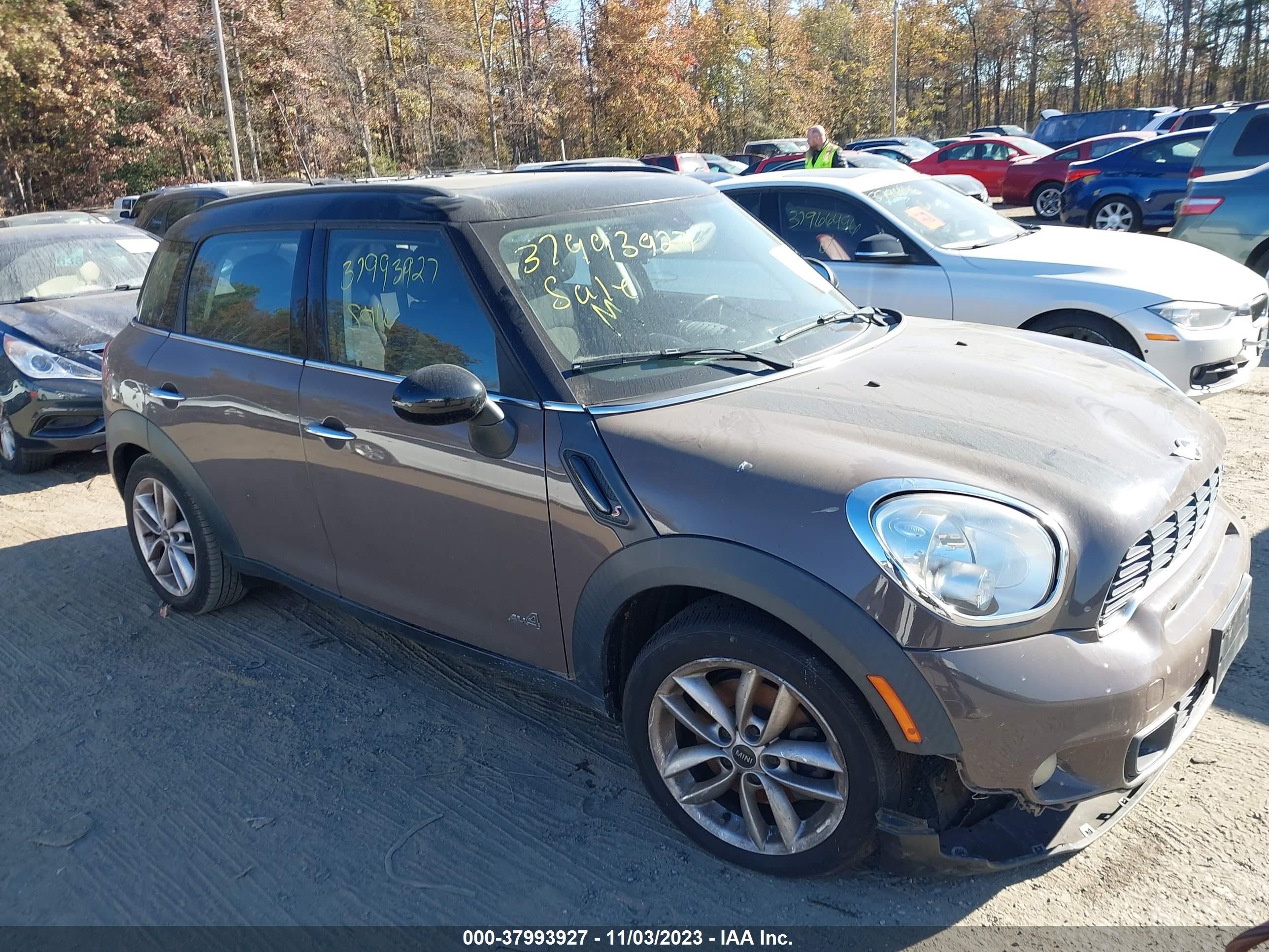 MINI COUNTRYMAN 2013 wmwzc5c51dwp31734