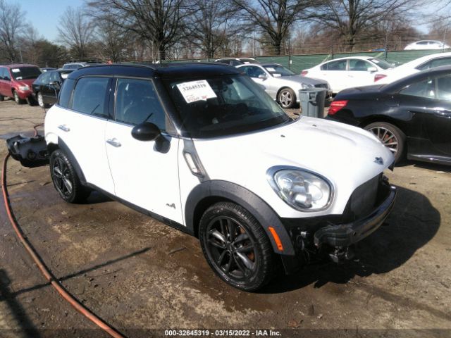 MINI COOPER COUNTRYMAN 2013 wmwzc5c51dwp32236