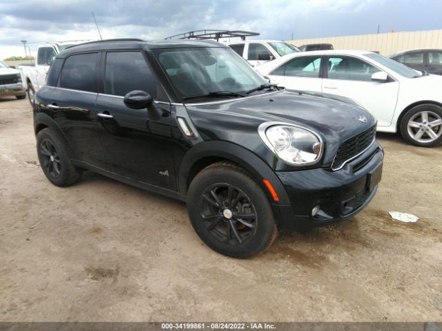 MINI COOPER COUNTRYMAN 2013 wmwzc5c51dwp33208