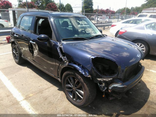 MINI COOPER COUNTRYMAN 2013 wmwzc5c51dwp34763