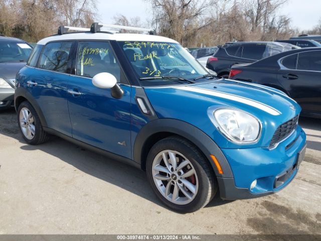 MINI COOPER S COUNTRYMAN 2011 wmwzc5c52bwl55235