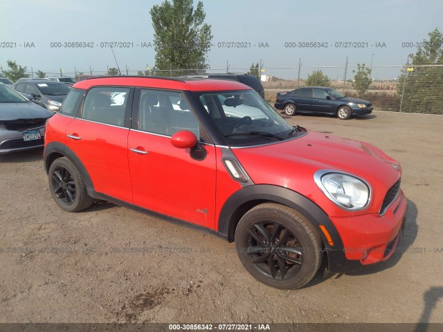 MINI COOPER COUNTRYMAN 2012 wmwzc5c52cwl56435