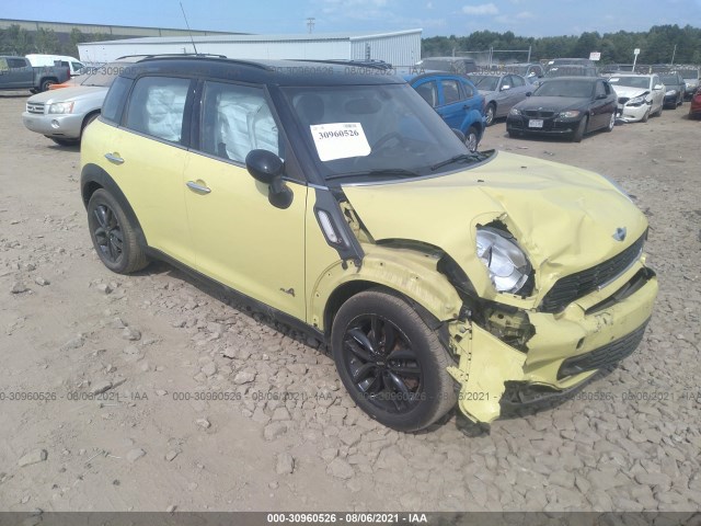 MINI COOPER COUNTRYMAN 2012 wmwzc5c52cwl60274