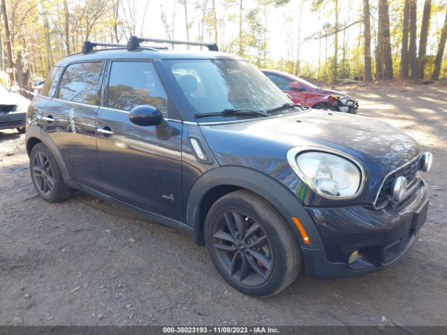 MINI COOPER S COUNTRYMAN 2012 wmwzc5c52cwl64048