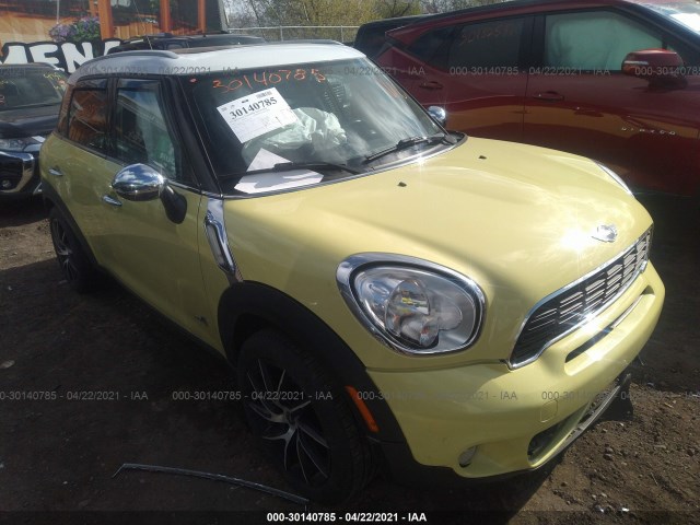 MINI COOPER COUNTRYMAN 2012 wmwzc5c52cwm11479