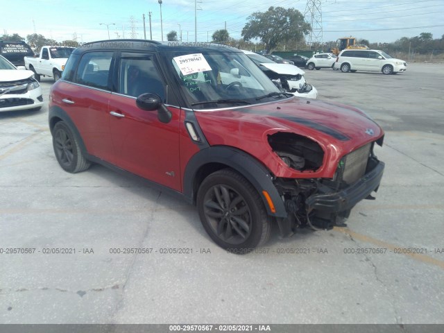 MINI COOPER COUNTRYMAN 2013 wmwzc5c52dwm15484