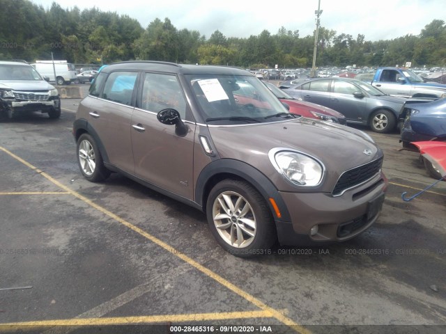 MINI COOPER COUNTRYMAN 2014 wmwzc5c52ewp39536