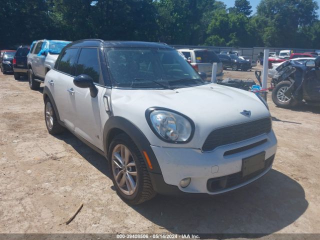 MINI COOPER S COUNTRYMAN 2012 wmwzc5c53cwl56153