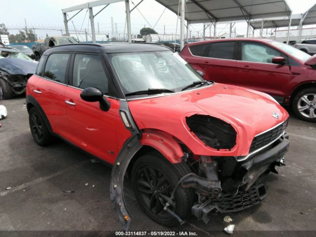 MINI COOPER COUNTRYMAN 2012 wmwzc5c53cwl59487