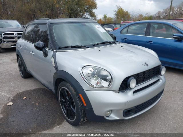 MINI COOPER S COUNTRYMAN 2011 wmwzc5c54bwm10297