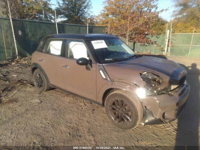 MINI COOPER COUNTRYMAN 2012 wmwzc5c54cwl57585