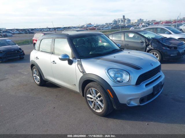 MINI COOPER S COUNTRYMAN 2012 wmwzc5c54cwl58543