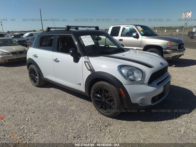 MINI COOPER COUNTRYMAN 2012 wmwzc5c54cwm12987