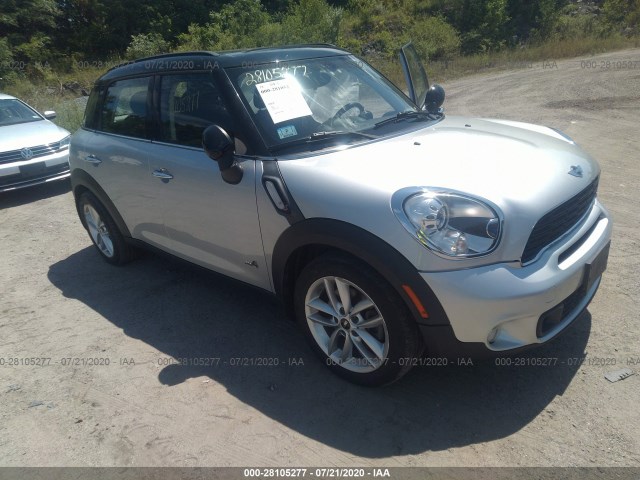 MINI COOPER COUNTRYMAN 2013 wmwzc5c54dwm16619