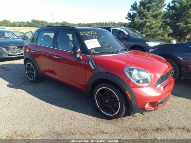 MINI COOPER COUNTRYMAN 2013 wmwzc5c54dwp30920