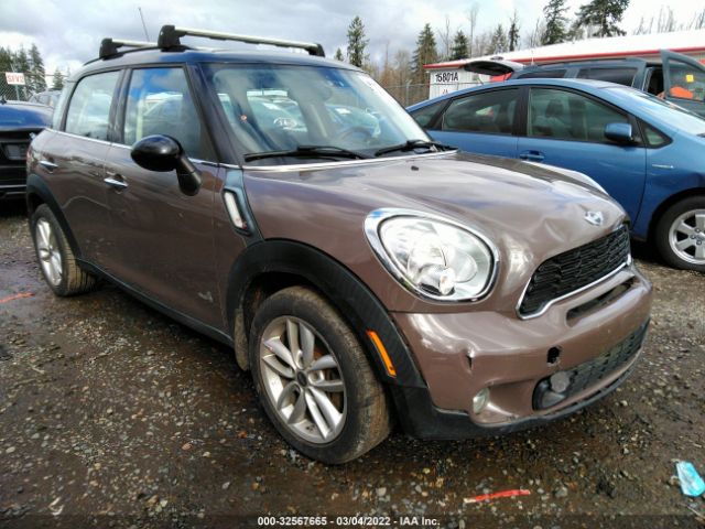 MINI COOPER COUNTRYMAN 2014 wmwzc5c54ewp36699