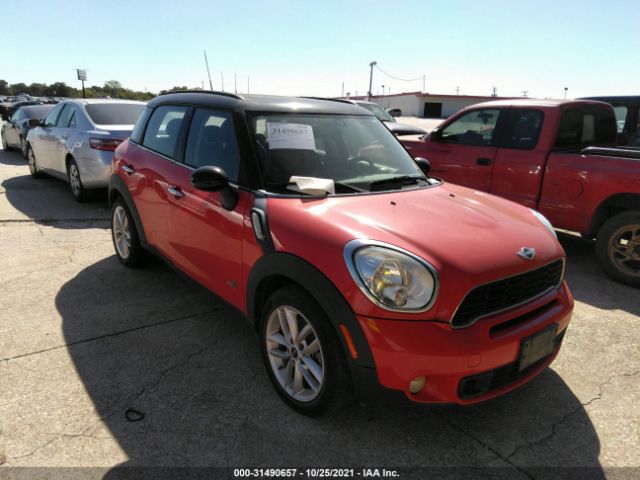 MINI COOPER COUNTRYMAN 2012 wmwzc5c55cwl58129