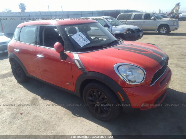 MINI COOPER COUNTRYMAN 2012 wmwzc5c55cwl62097