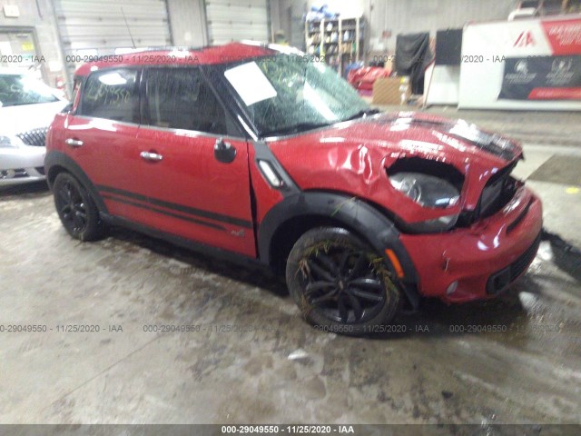 MINI COOPER COUNTRYMAN 2013 wmwzc5c55dwp31459