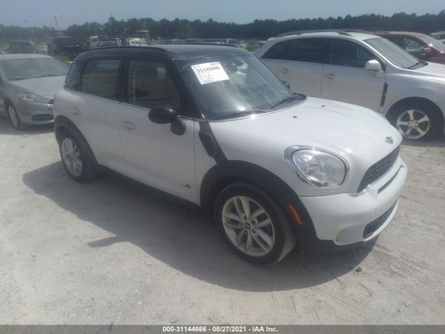 MINI COOPER COUNTRYMAN 2013 wmwzc5c55dwp32059