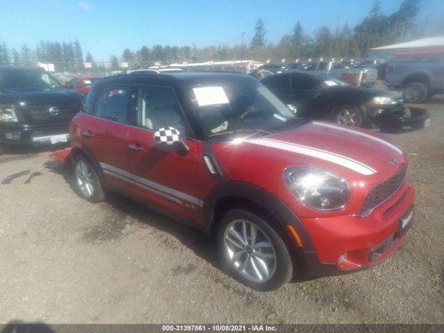 MINI COOPER COUNTRYMAN 2014 wmwzc5c55ewp35867