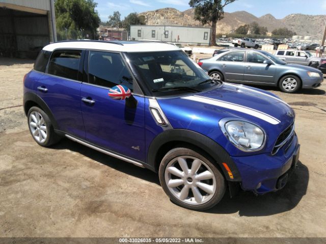 MINI COOPER COUNTRYMAN 2015 wmwzc5c55fwp48667