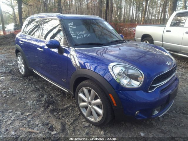 MINI COOPER COUNTRYMAN 2016 wmwzc5c55gwu20876