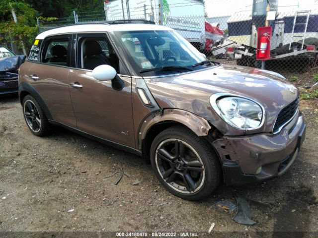 MINI COOPER COUNTRYMAN 2012 wmwzc5c56cwl56485