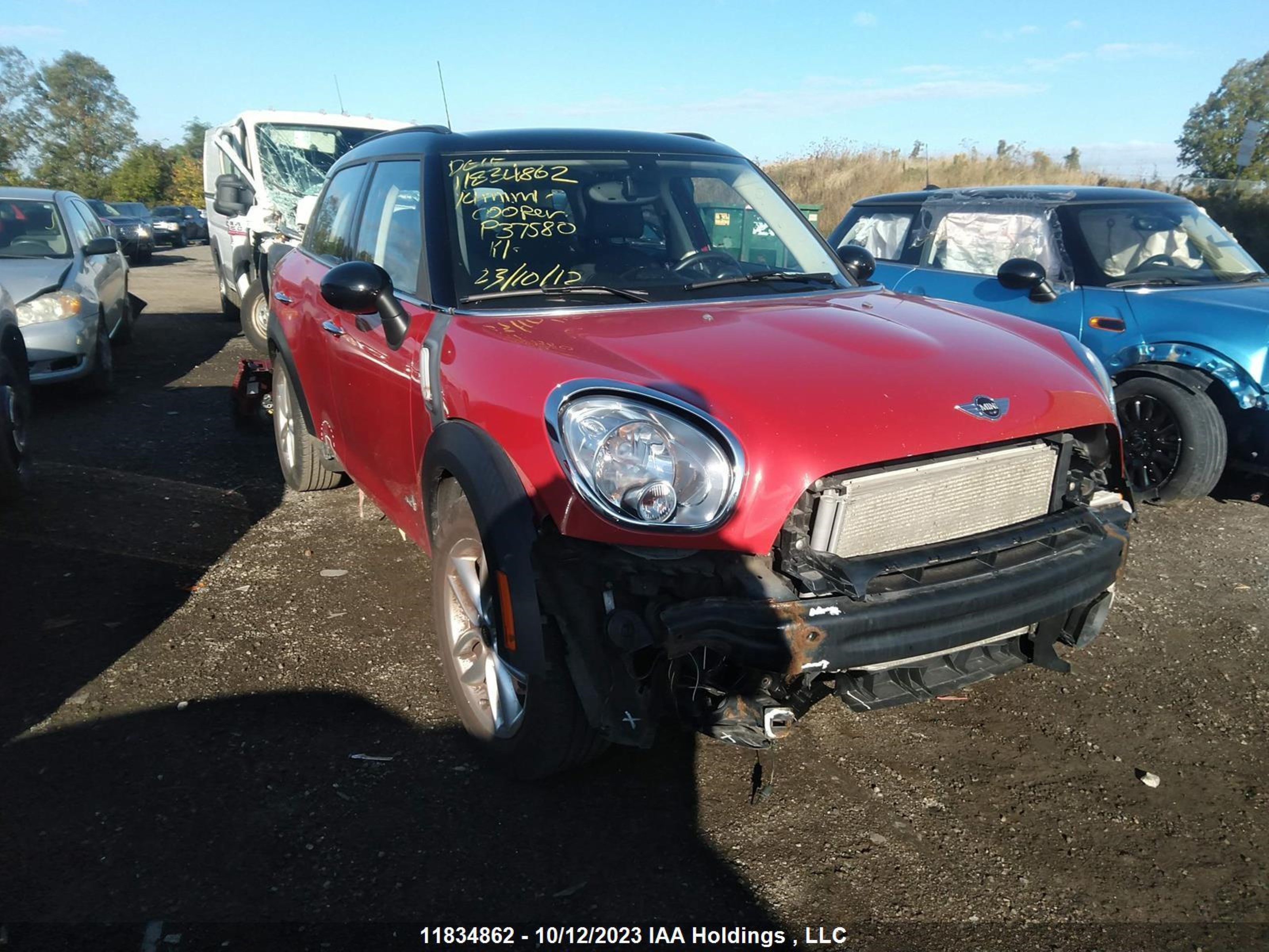 MINI COUNTRYMAN 2014 wmwzc5c56ewp37580