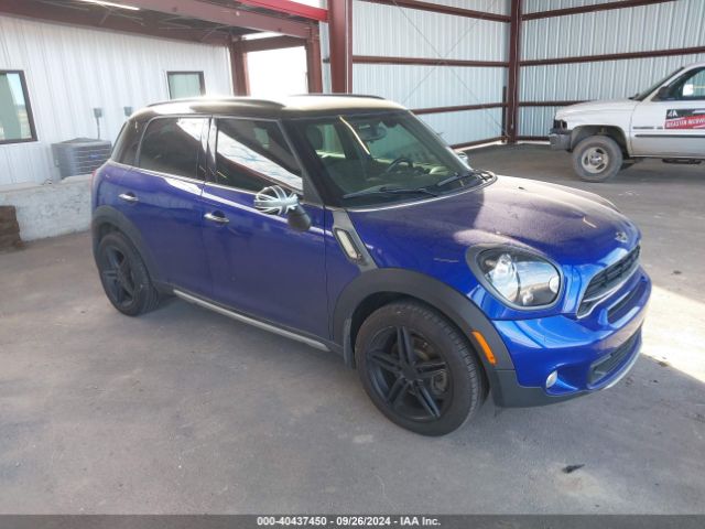 MINI COUNTRYMAN 2015 wmwzc5c56fwp46216