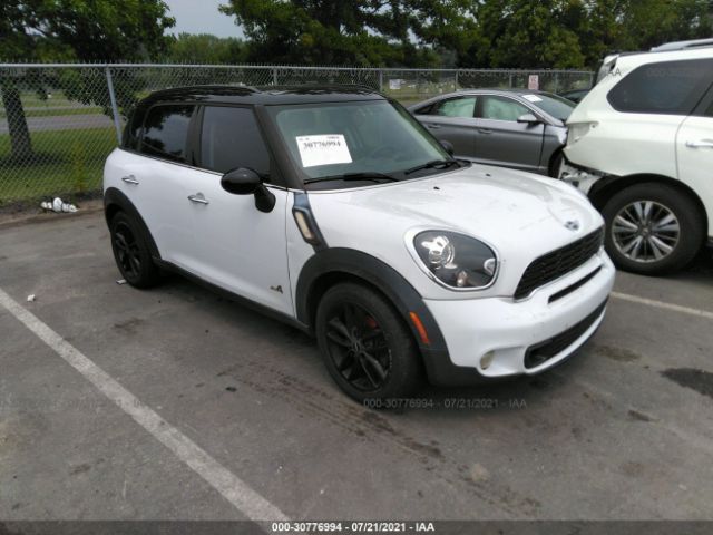 MINI COOPER COUNTRYMAN 2012 wmwzc5c57cwl58780