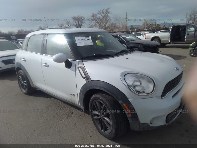 MINI COOPER COUNTRYMAN 2012 wmwzc5c57cwl60447