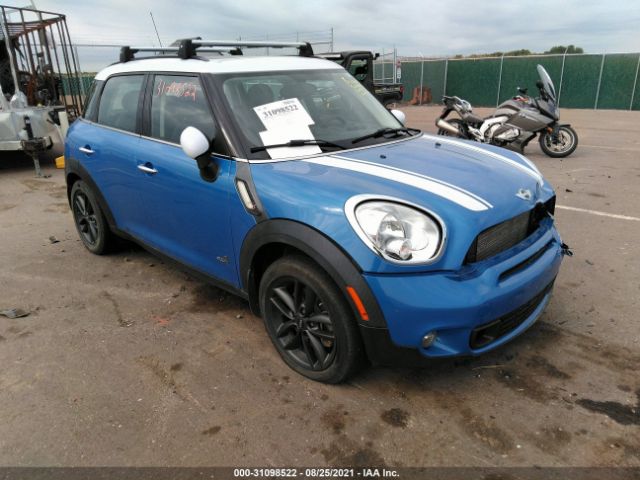 MINI COOPER COUNTRYMAN 2012 wmwzc5c57cwl63428