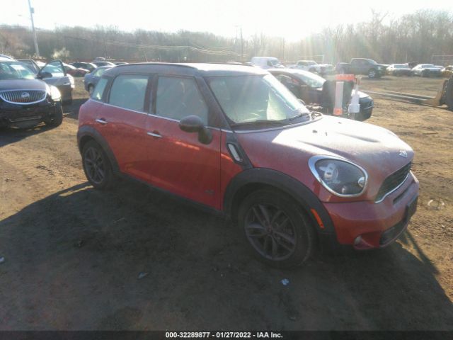 MINI COOPER COUNTRYMAN 2013 wmwzc5c57dwp34797