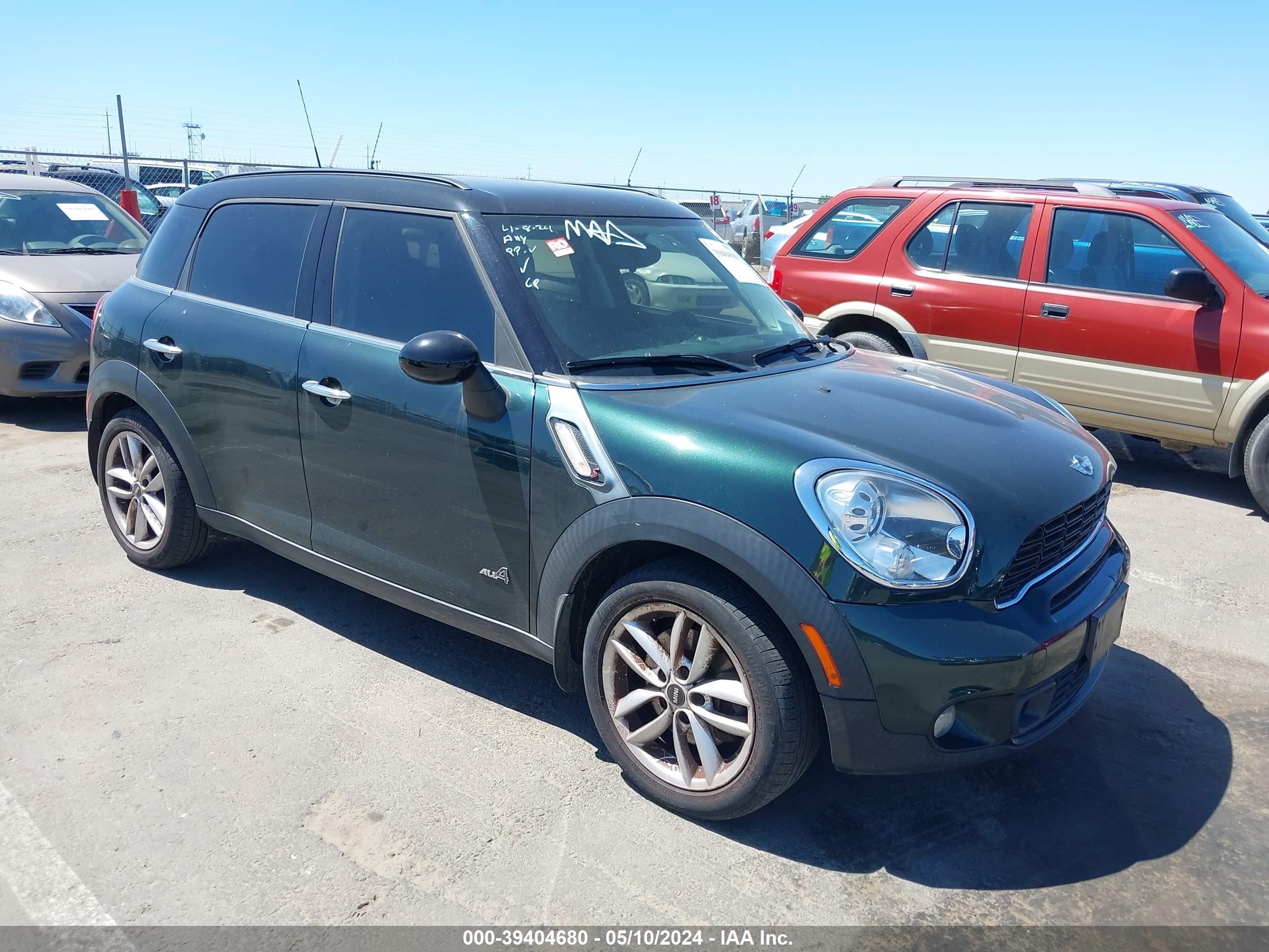 MINI COUNTRYMAN 2014 wmwzc5c57ewm18592