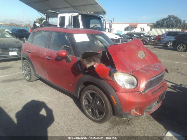 MINI COOPER COUNTRYMAN 2014 wmwzc5c57ewp41850