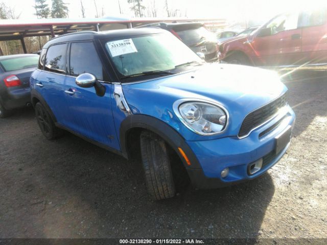 MINI COOPER COUNTRYMAN 2011 wmwzc5c58bwl55482