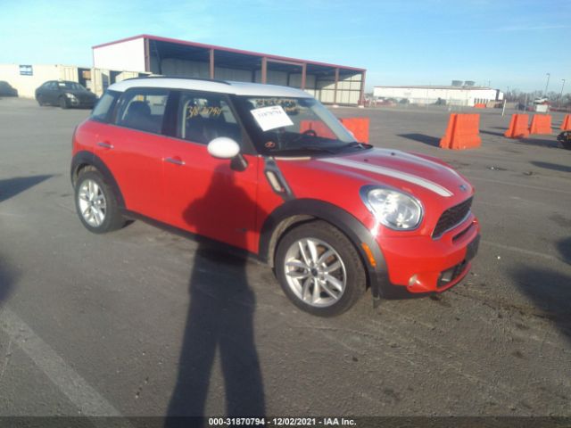 MINI COOPER COUNTRYMAN 2011 wmwzc5c58bwm11114