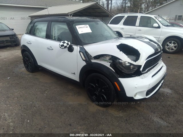 MINI COOPER COUNTRYMAN 2012 wmwzc5c58cwl62319