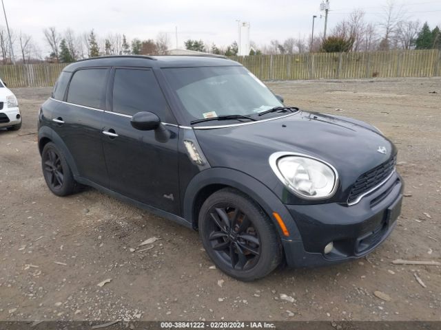 MINI COOPER S COUNTRYMAN 2012 wmwzc5c58cwl62353