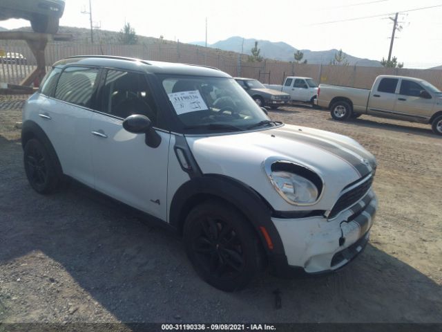 MINI COOPER COUNTRYMAN 2012 wmwzc5c58cwl63213