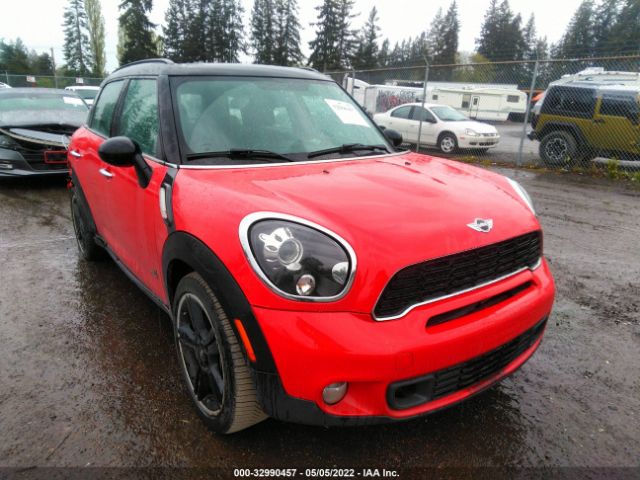 MINI COOPER COUNTRYMAN 2012 wmwzc5c58cwm14533